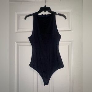 Gianni Bini Charcoal Bodysuit